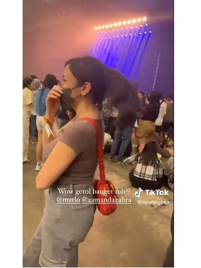 Resmi Cerai, Ini 5 Momen Amanda Zahra Terciduk Nonton Konser LANY Bareng Marlo