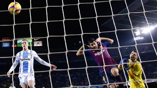 Barcelona Kalahkan Leganes di Liga Spanyol