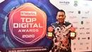 Selain mendapatkan penghargaan dari TOP Digital Awards 2020, Askrindo juga meraih Gold Award The Best Indonesia Operational Excellence Award dari Majalah Economic Review. (Liputan6.com/Pool/Askrindo)