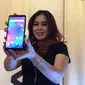 Peluncuran smartphone Advan terbaru, G2 Pro di Jakarta. (Liputan6.com/Agustinus M.Damar)