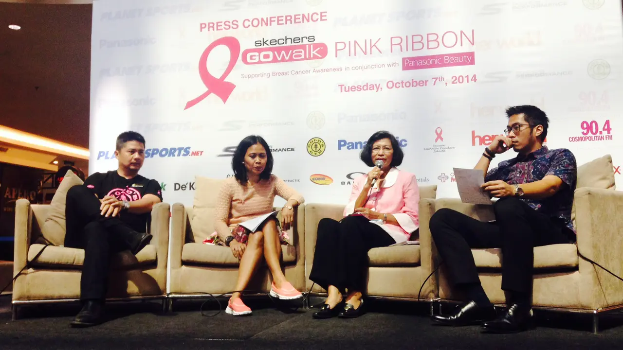 Skechers Go Walk Pink Ribbon 1014