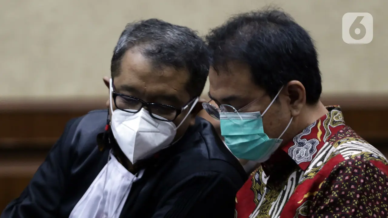FOTO: Azis Syamsuddin Kembali Jalani Sidang Lanjutan Suap Penanganan Perkara
