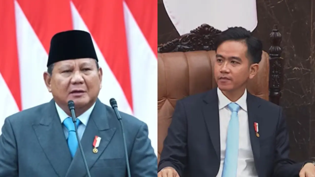 Kembaran dengan Presiden Prabowo, Wapres Gibran Rakabuming Ganti Warna Dasi Saat Sidang Tahunan MPR 2025