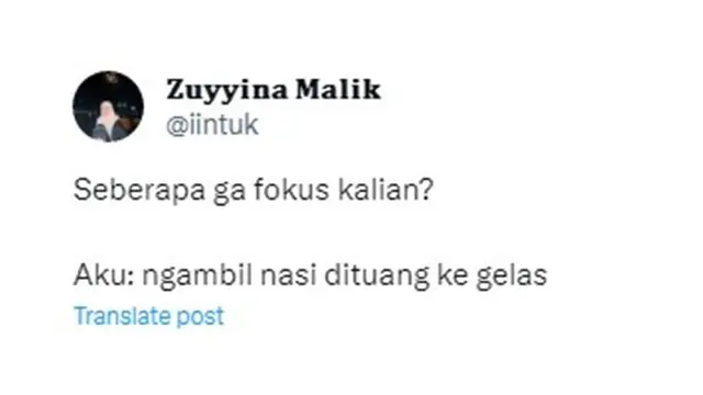 8 Curhatan Netizen saat Ditanya Seberapa Enggak Fokus Ini Bikin Geleng Kepala