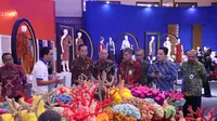 Presiden Jokowi membuka acara UMKM Export BRILian Preneur 2019. Sumber foto: Document/BRI.