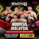 Byon Combat Showbiz Vol. 6: Indonesia vs Malaysia II kembali digelar, hadirkan dendam petarung Malaysia di Senayan, Jakarta.