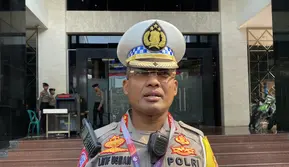 Direktur Lalu Lintas Polda Metro Jaya, Kombes Pol Latif Usman mengatakan kebijakan pengalihan arus diterapkan selama pelaksanaan Konferensi Tingkat Tinggi atau KTT ASEAN Ke-43 di DKI Jakarta. (Foto:Liputan6/Ady Anugrahadi)