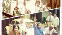 Bikin Perbandingan Foto Jadul dan Zaman Now, Keluarga Ini Viral