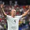 Penyerang Norwegia bernomor punggung 9, Erling Braut Haaland, merayakan gol kedua timnya dalam pertandingan babak 32 besar Piala Dunia 2026 antara Pantai Gading melawan Norwegia di Dallas Stadium, Arlington, pada 30 Juni 2026. (Paul ELLIS / AFP)