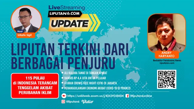 Liputan6 Update: 115 Pulau di Indonesia Terancam Tenggelam Akibat Perubahan Iklim
