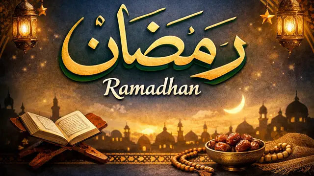 Variasi Tulisan Ramadhan untuk Poster (Foto: ChatGPT)