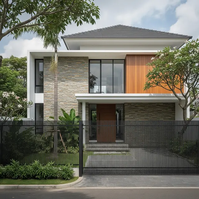 9 Model Pagar Besi Vertikal Anti Ular untuk Rumah Modern, Solusi Aman dan Estetis