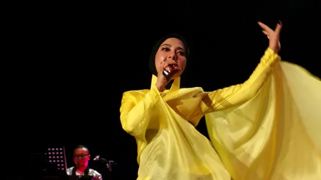 Syahrini Guncang Pestapora 2026 - © KapanLagi.com/Fikri Alfi Rosyadi