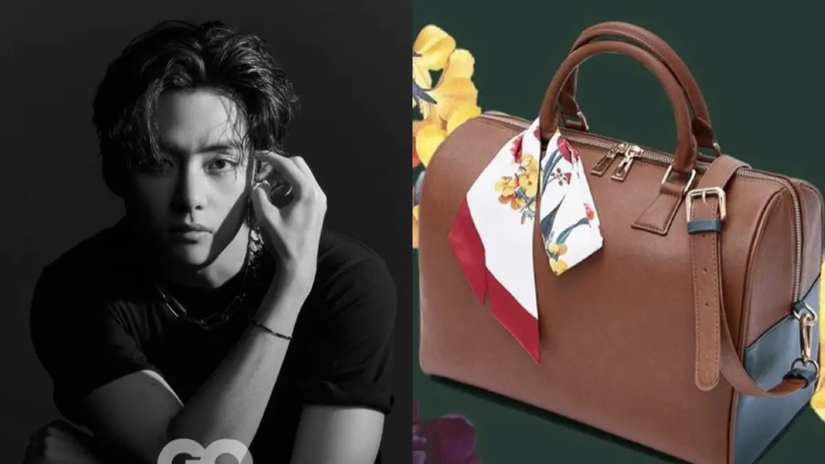 Di Luar Akal Sehat Tas Boston yang Dirancang V BTS Terjual Habis Hanya dalam 1 Detik Fashion Fimela