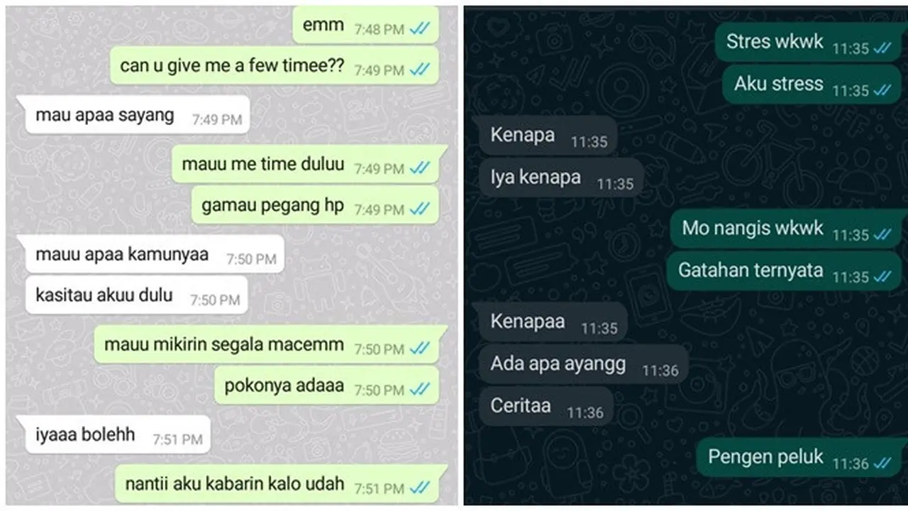 6 Balasan Chat Cowok Jadi Pendengar yang Baik Ini Bikin Senyum-Senyum