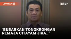 Ahmad Riza Patria Minta Muda-mudi Citayam Dibubarkan