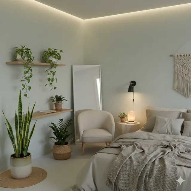 Tips Menata Kamar Tanpa Jendela agar Tidak Terasa Pengap (Foto: Gemini AI)