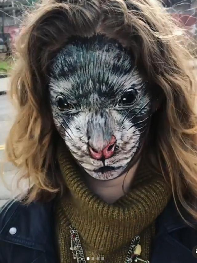 Jadikan Wajah dan Tubuh Sebagai Kanvas, 7 Karya Seniman Ini Bak Sungguhan