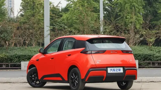 Bodi belakang BYD Seagull (Atto 1) Generasi Kedua (Carnewschina)