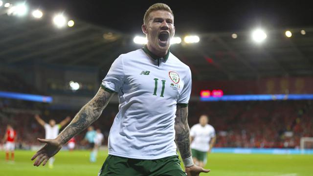 FOTO: Irlandia Hentikan Mimpi Wales ke Piala Dunia 2018