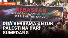 Pelajar di Sumedang Gelar Doa Bersama Untuk Palestina