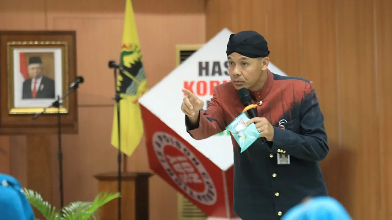 Gubernur Jawa Tengah Ganjar Pranowo