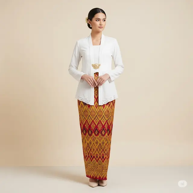 6 Inspirasi Model Rok Songket Kebaya Terbaru untuk Tampilan Eleganmu
