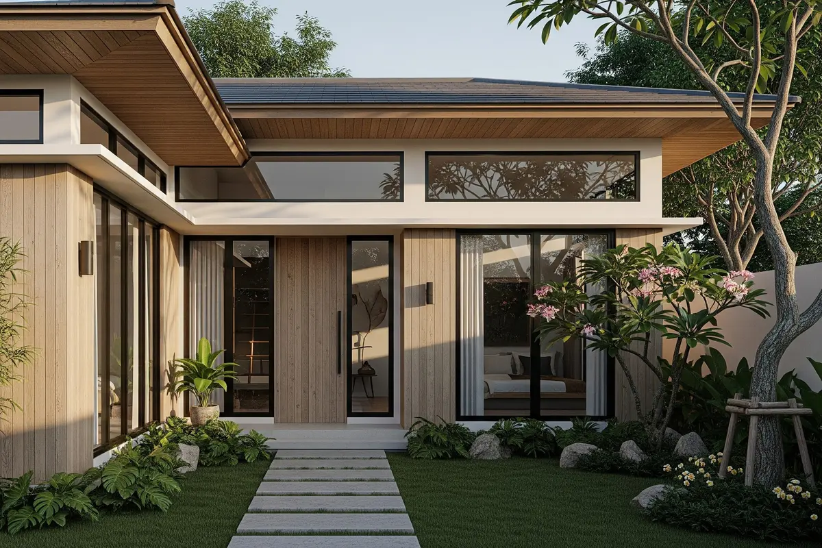 Gambar Rumah Minimalis Modern Gaya Japandi