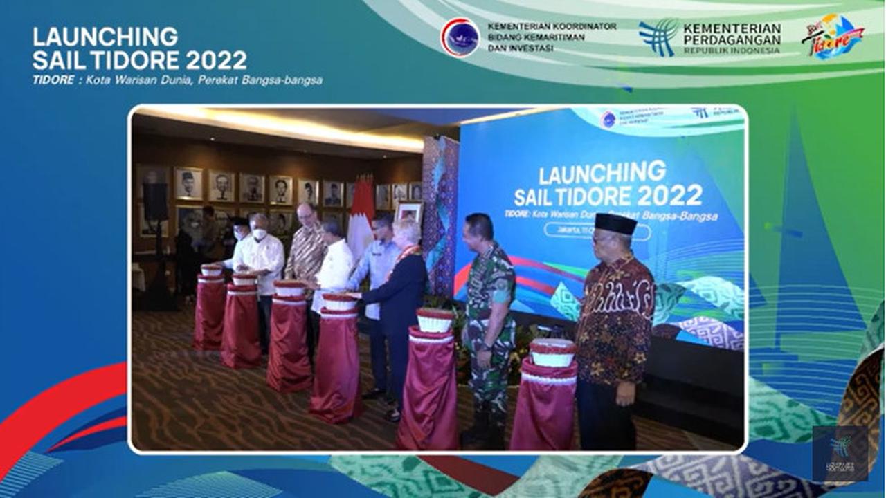 Peluncuran Sail Tidore 2022.