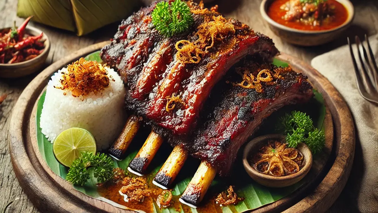 resep iga bakar teflon