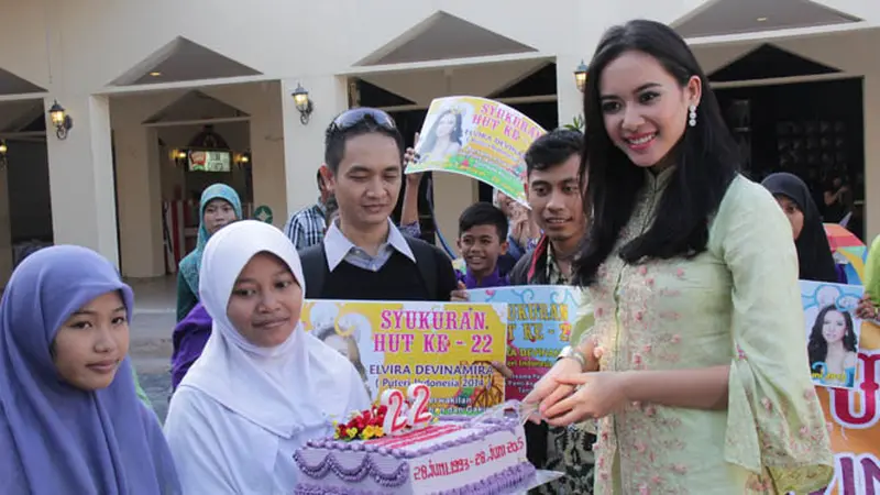 Puteri Indonesia Buka Puasa Bersama Anak Panti dan Gakin 