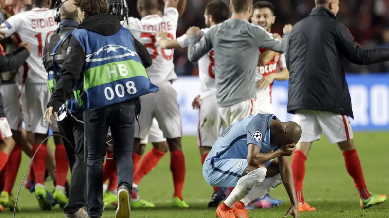 Manchester City, Liga Champions, AS Monaco