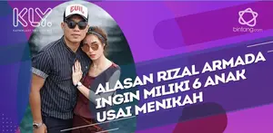 Rizal Armada dan Monica Imas tak menunda momongan dan ingin miliki 6 anak.