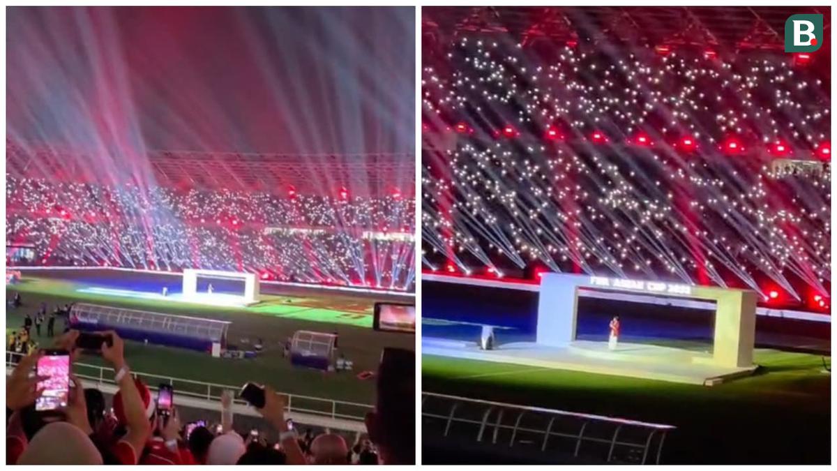Timnas Indonesia Juara FIFA ASEAN Cup, Anggun C Sasmi Terharu Menyanyikan Tanah Airku