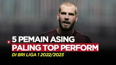 Berita Motion grafis 5 pemain asing yang penampilannya top di BRI Liga 1 2022/2023, salah satunya kapten PSM Makassar, Wiljan Pluim, yang tampil konsisten hingga bawa PSM Makassar jadi kampiun.