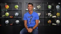 Bintang Real Madrid asal Portugal, Cristiano Ronaldo. (AFP/Joana Sousa)