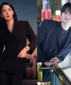 Keduanya tampil dengan all black outfit. Jisoo BLACKPINK tampil menawan dengan blazer dress, sedangkan Ahn Bo Hyun tampil ganteng dengan turtleneck yang ditumpuknya dengan blazer hitam juga. [Foto: Instagram/Artis]