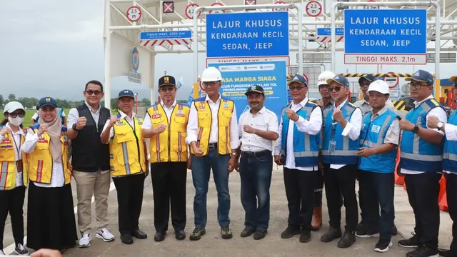 Menteri Pekerjaan Umum (PU) Republik Indonesia Dody Hanggodo melakukan pengecekan kesiapan jalan tol fungsional Probolinggo-Banyuwangi (Probowangi) segmen Gending-Kraksaan (Istimewa)