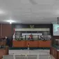 Sidang Bupati Bengkalis Amril Mukminin di Pengadilan Tipikor Pekanbaru dengan agenda pembelaan terdakwa. (Liputan6.com/M Syukur)