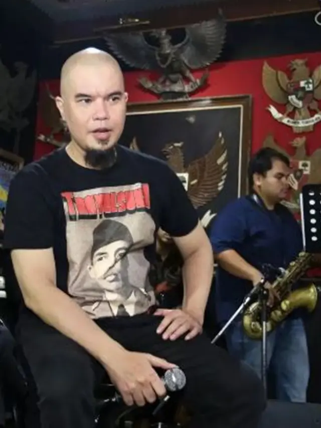 6 Momen Ahmad Dhani Latihan Musik Usai Bebas dari Penjara, Bareng T.R.I.A.D Band