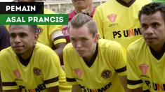 Berita video hadir seorang pemain yang juga mahasiswa asal Prancis yang memperkuat tim di Torabika Campus Cup 2017 di Kota Malang, Jawa Timur.