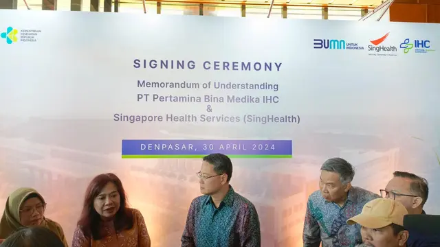 Tingkatkan Layanan, IHC Gandeng Lembaga Kesehatan Singapura