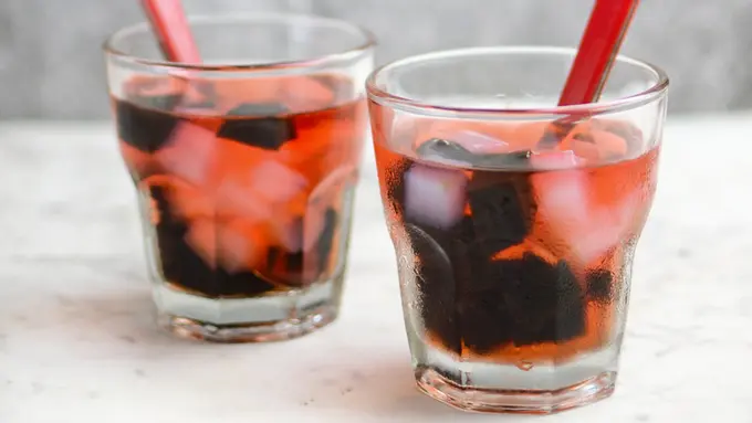 resep takjil minuman es cincau nata de coco