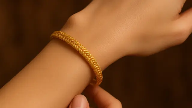 Model Gelang Emas 24 Karat 7 Gram