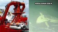 6 Foto MV Swift Rescue saat Pencarian KRI Nanggala 402, Berhasil Deteksi di Kedalaman 838 Meter (sumber: Indonesian Navy AP Twitter/benjohn65)