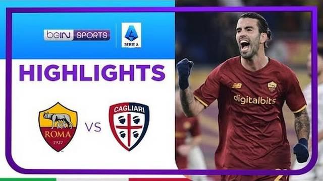 Berita video highlights laga kemenangan AS Roma atas Cagliari pada pekan ke-22 Liga Italia (Serie A) 2021/2022, di mana Sergio Oliveira menjadi penentu, Senin (17/1/2022) dinihari WIB.