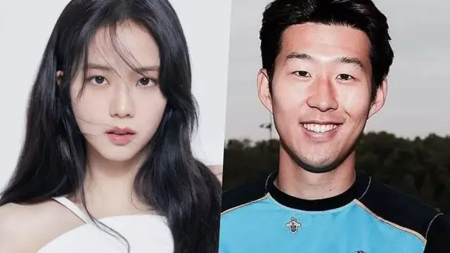 Jisoo BLACKPINK - Son Heung Min