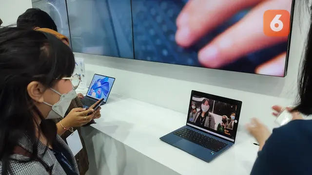 Huawei MateBook X Pro (Liputan6.com/Giovani Dio Prasasti)