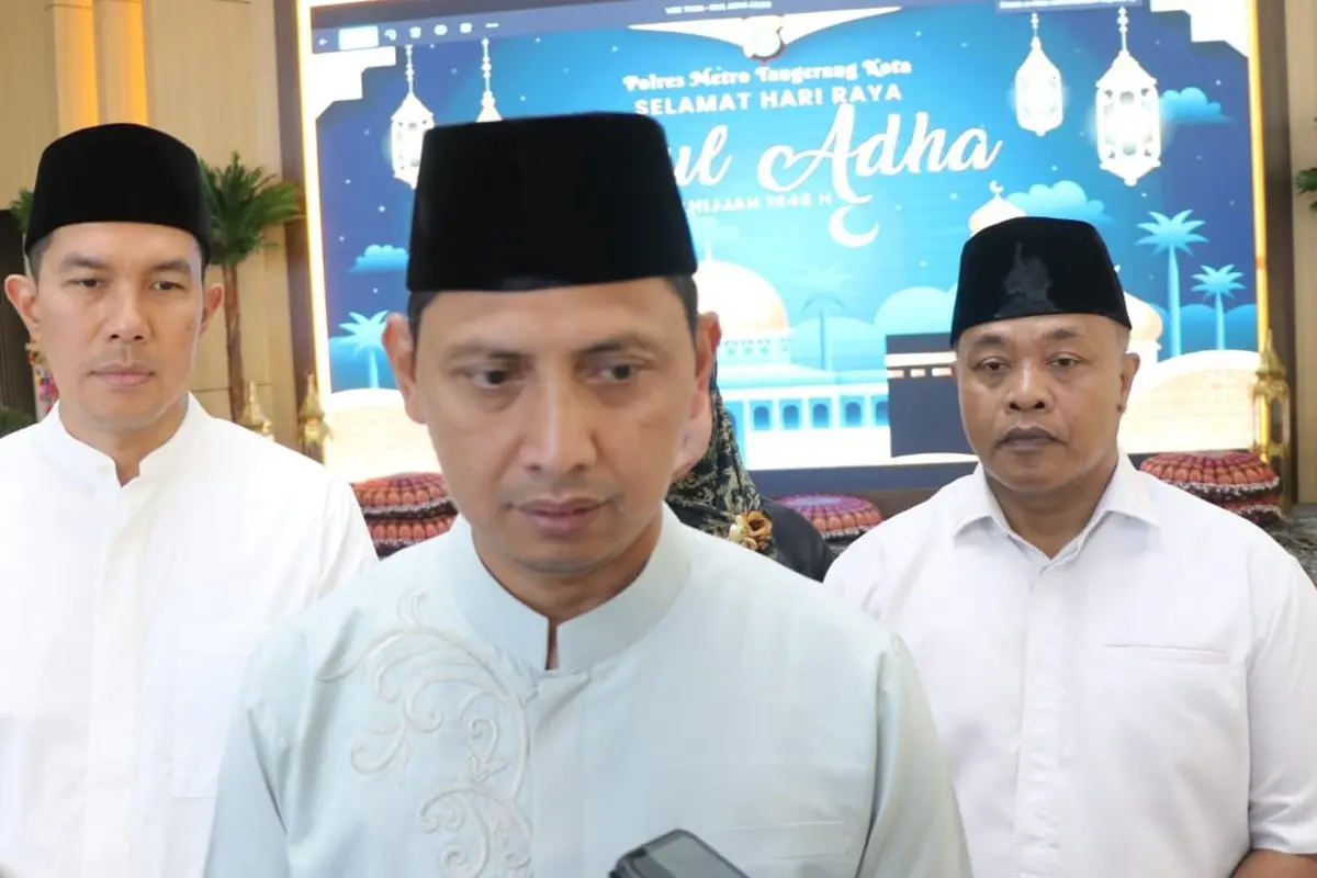 Kapolres Metro Tangerang Kota, Kombes Pol Zain Dwi Nugroho.