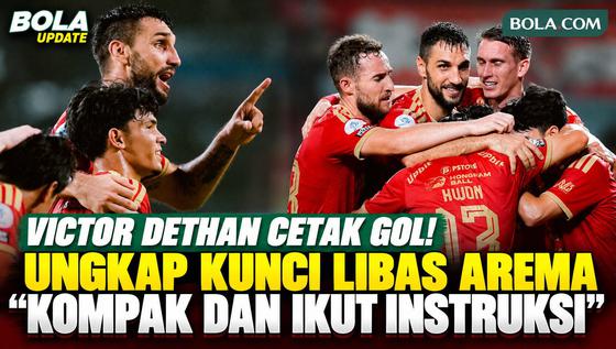 Victor Dethan Ungkap Kunci Kemenangan Persija atas Arema FC 5-1, Gol Perdana Jadi Momen Spesial